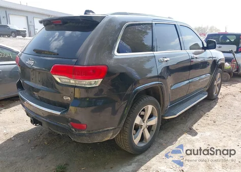 2014 Jeep Grand Cherokee Overland из США, поврежденный, VIN 1C4RJFCT9EC209899